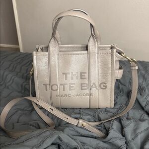 Marc Jacobs small tote bag cement